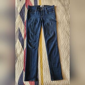 PAIGE Dark Indigo Skinny Skyline Jeans